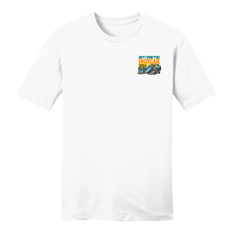 2024 Firestone Grand Prix of St. Petersburg For The Bay  T-shirt - front view