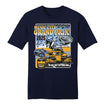 2025 Borchetta Bourbon Music City Grand Prix Finale T-Shirt in Blue - Front View