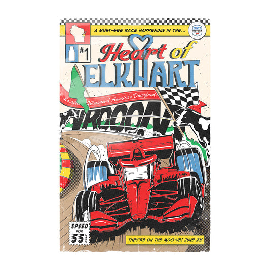 2026 INDYCAR Road America Poster - Front View