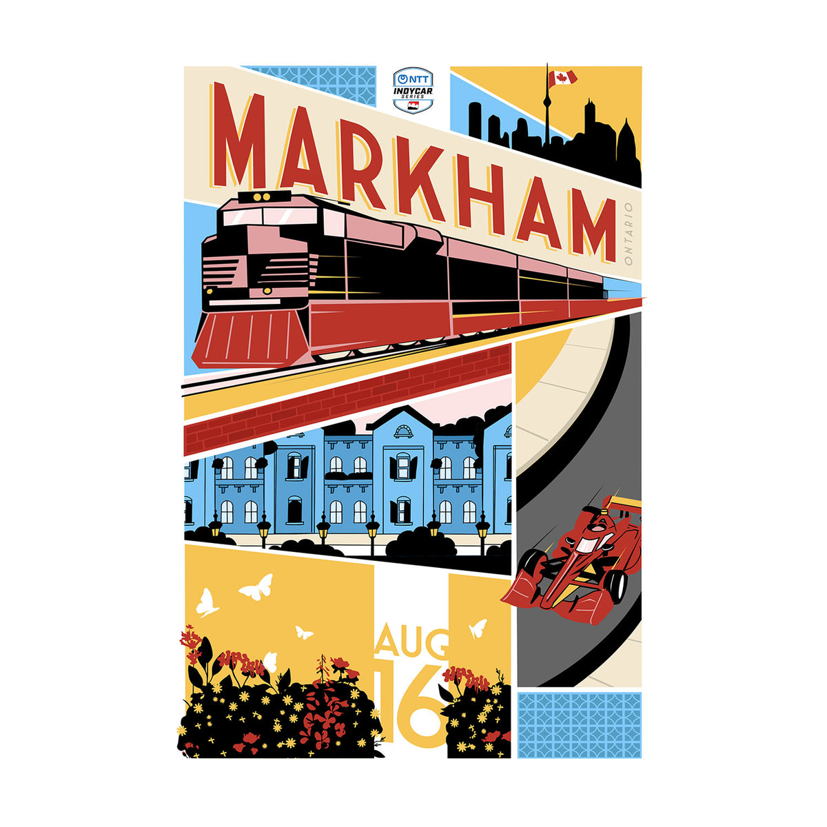 2026 INDYCAR Markham Poster - Front View