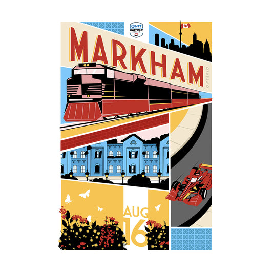 2026 INDYCAR Markham Poster - Front View