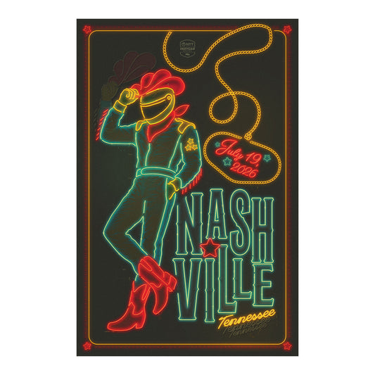 2026 INDYCAR Nashville Poster - Front View