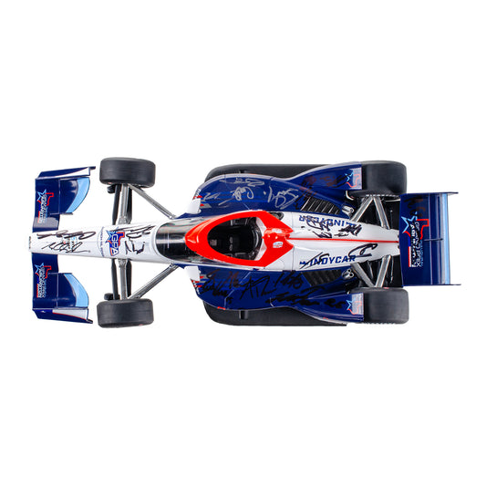 Java House Grand Prix of Arlington Autographed 1:18 Diecast in Blue - Top View