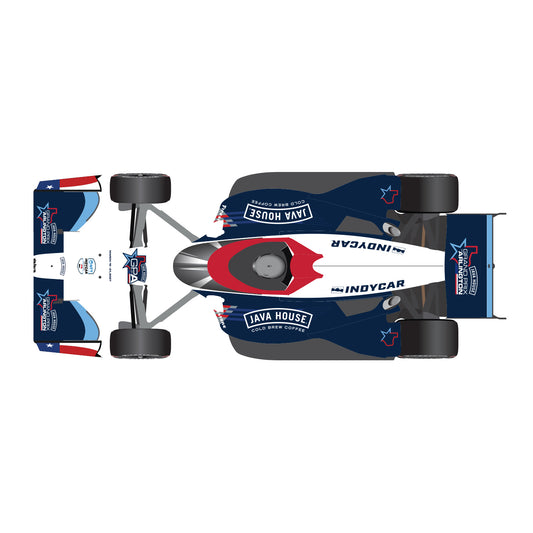 2027 Java House Grand Prix of Arlington 1:64 Diecast - Top View