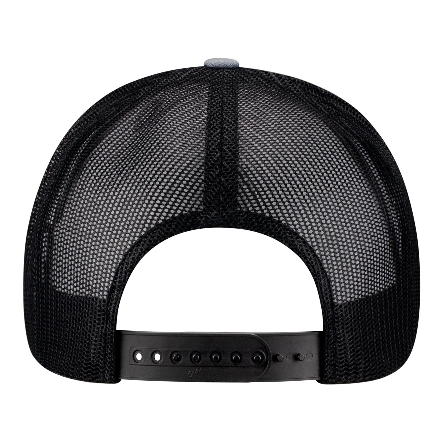 2026 Grand Prix of Arlington Meshback Leather Patch Hat Grey - Back View
