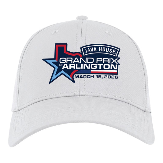 Java House Grand Prix of Arlington Hat In White - Front View