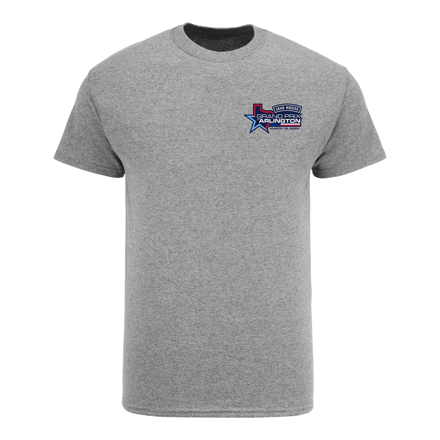 Java House GPA Start of Something Fast T-Shirt in Grey - Front View
