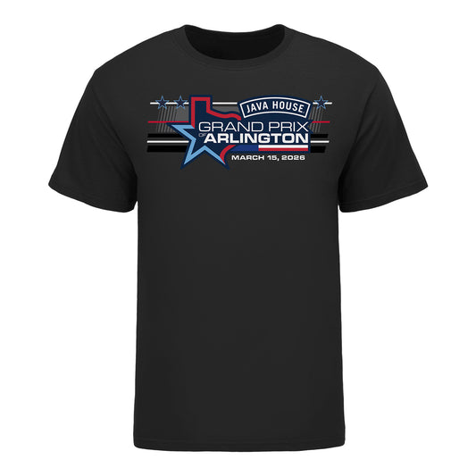 2026 Java House Grand Prix of Arlington Ghost Shirt in Black - Front View