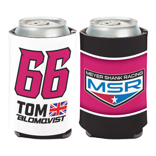 2024 Tom Blomqvist Can Cooler - front and back view