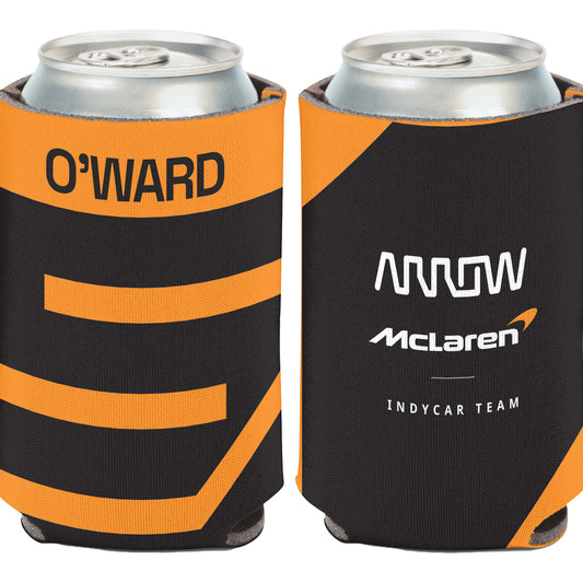 2024 Pato O'Ward Can Cooler - front and back view
