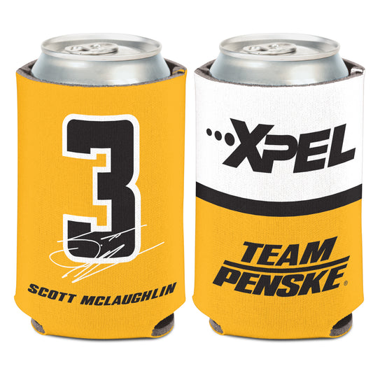 2025 Scott McLaughlin Can Cooler - Front and Back View