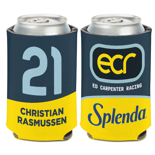 2025 Christian Rasmussen Can Cooler - Front and Back View