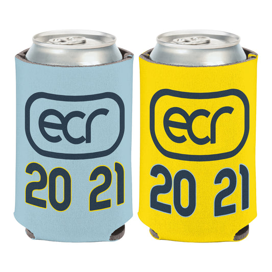 Ed Carpenter Racing Can Cooler - Front and Back View