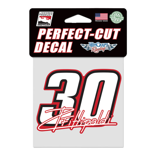 2024 Pietro Fittipaldi Decal - front view