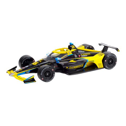 2023 Colton Herta 1:18 Die-cast in yellow and black