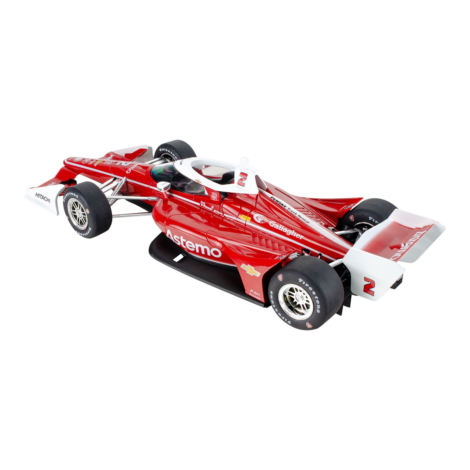 2025 Josef Newgarden Astemo Diecast - 1:18 - rear right view