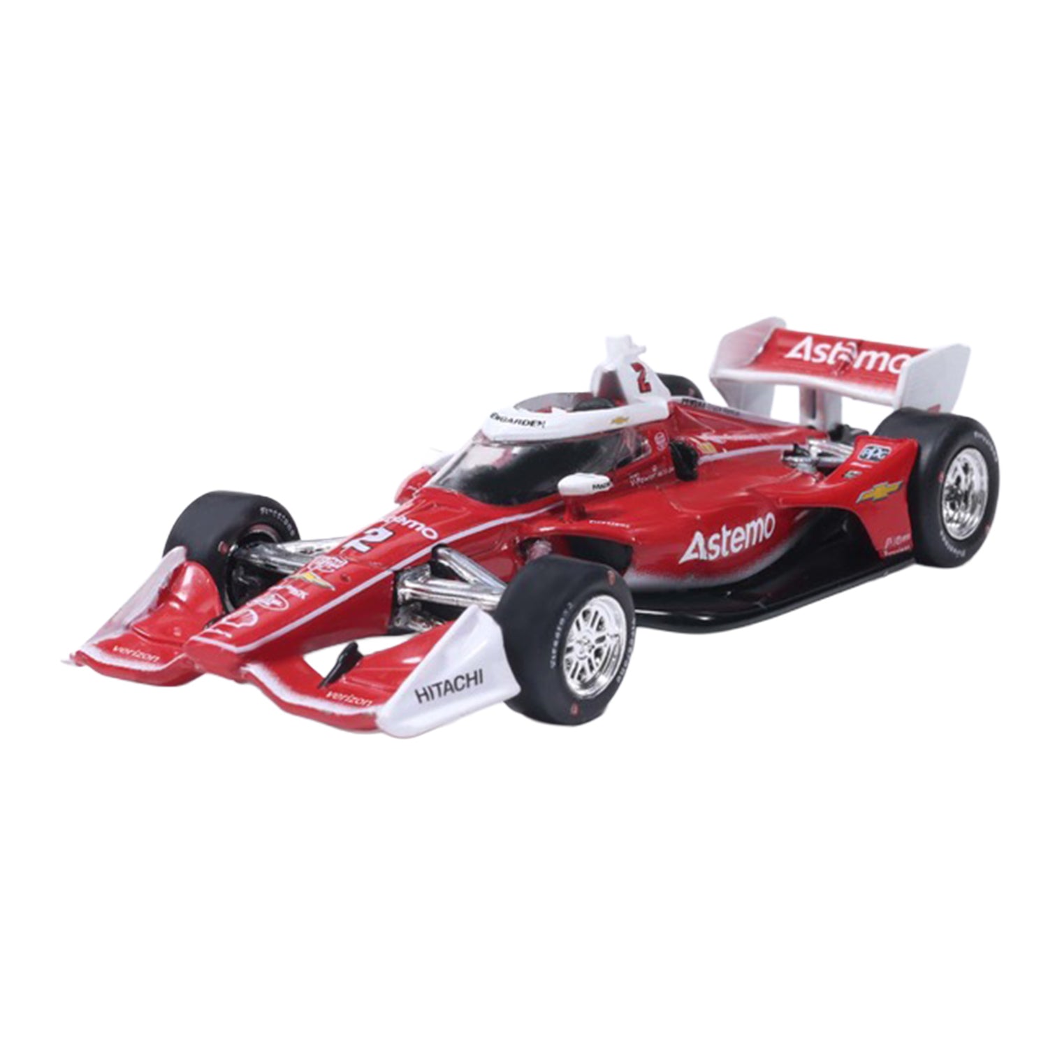 2026 Josef Newgarden Astemo Diecast- 1:64 in Red - Front View