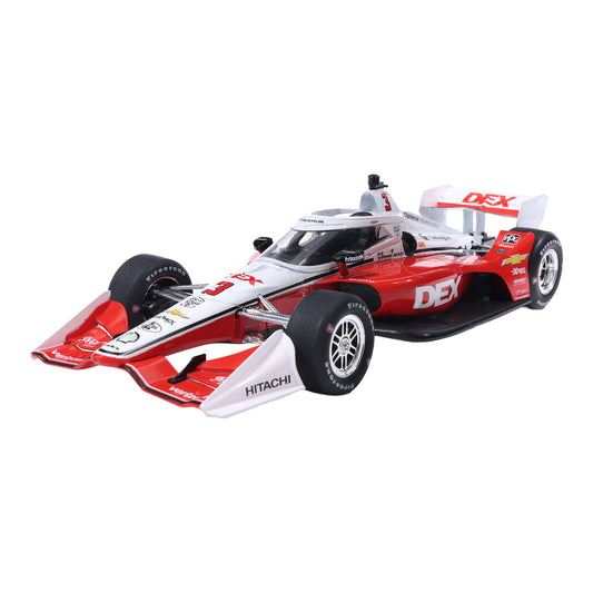 2026 Scott McLaughlin DEX Diecast- 1:18 in White and Red - Front Left View