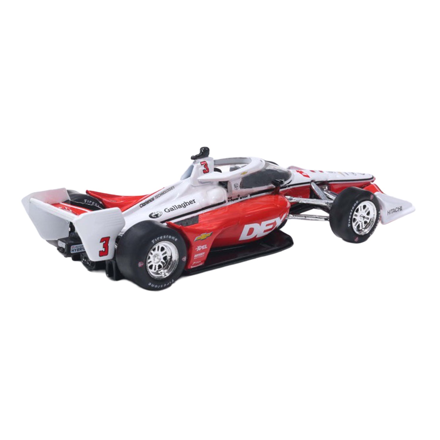 2026 Scott McLaughlin DEX Diecast- 1:64 in Red - Back view