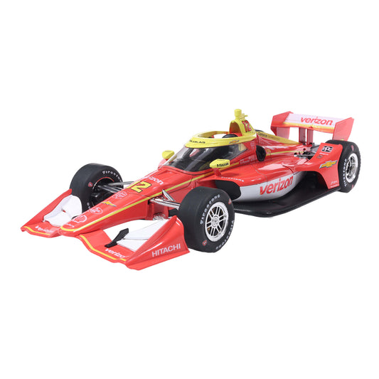 2026 David Malukas Verizon Diecast- 1:18 in Red - Front View