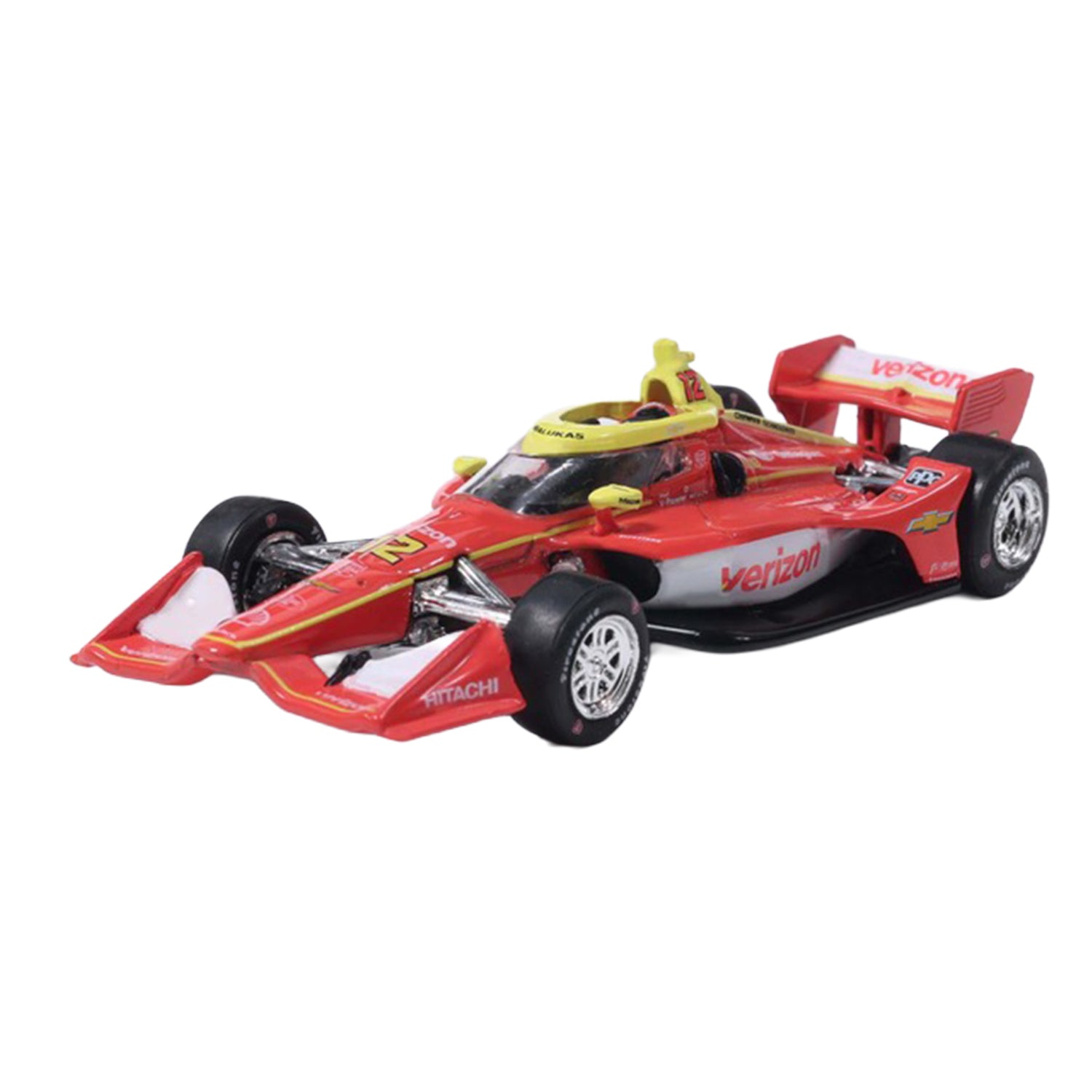 2026 David Malukas Verizon Diecast- 1:64 in Red - Front View