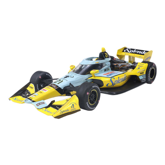2026 Christian Rasmussen Splenda Diecast- 1:18 in yellow - Front view