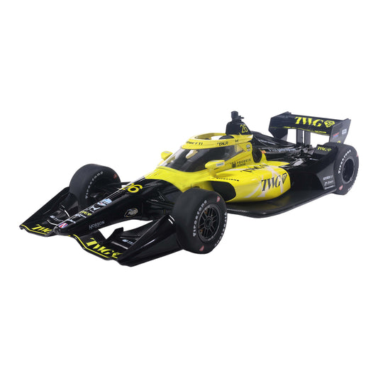 2026 Will Power TWG Diecast- 1:18 in yellow - Front view