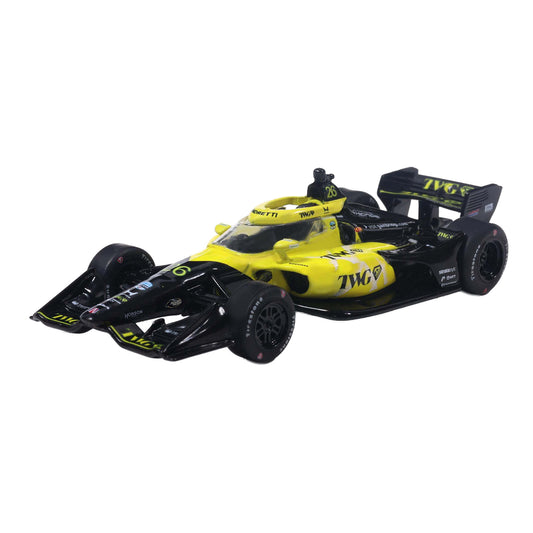 2026 Will Power TWG Diecast- 1:64 in Yellow - Front View