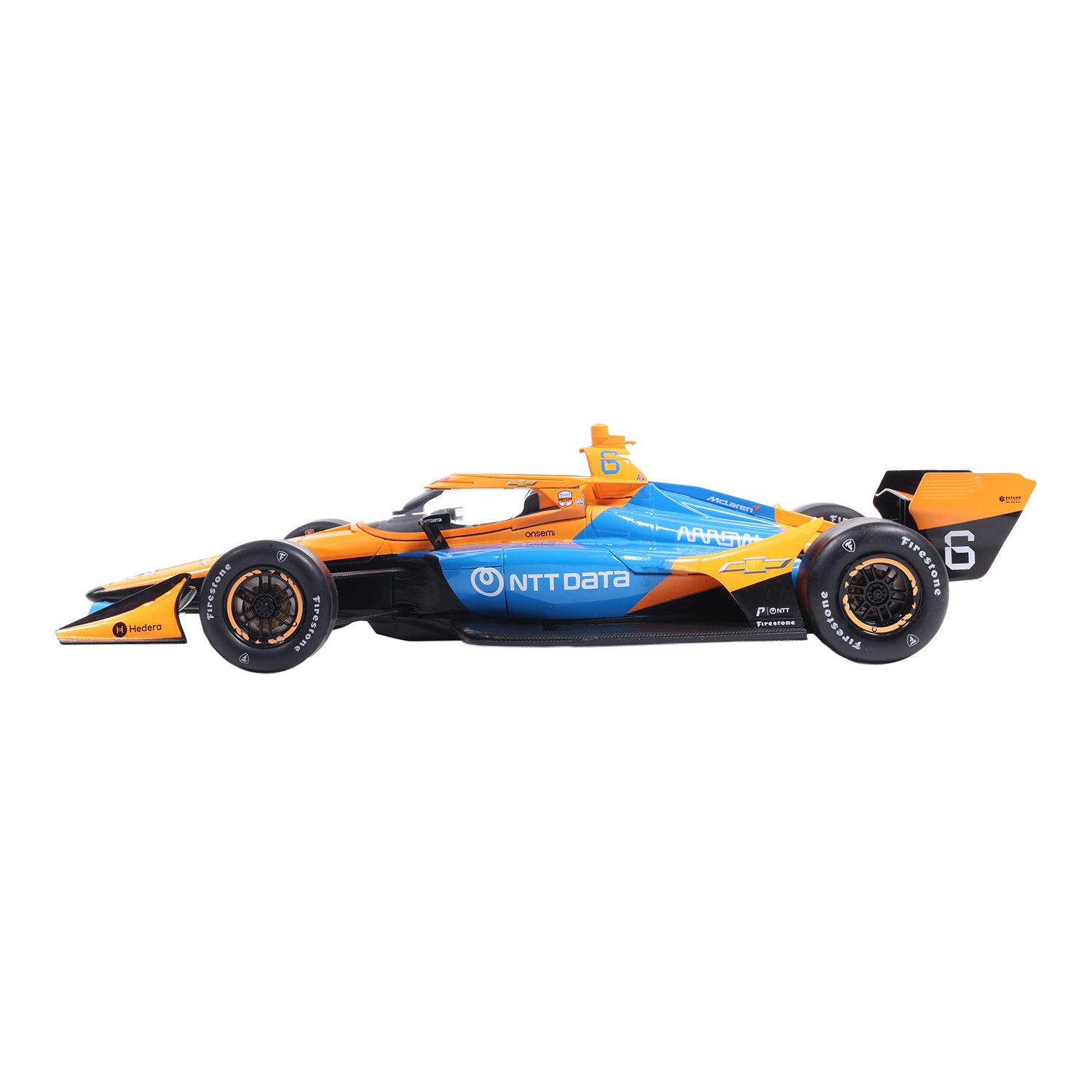 2026 Nolan Siegel NTT Data Diecast- 1:18 - Side View