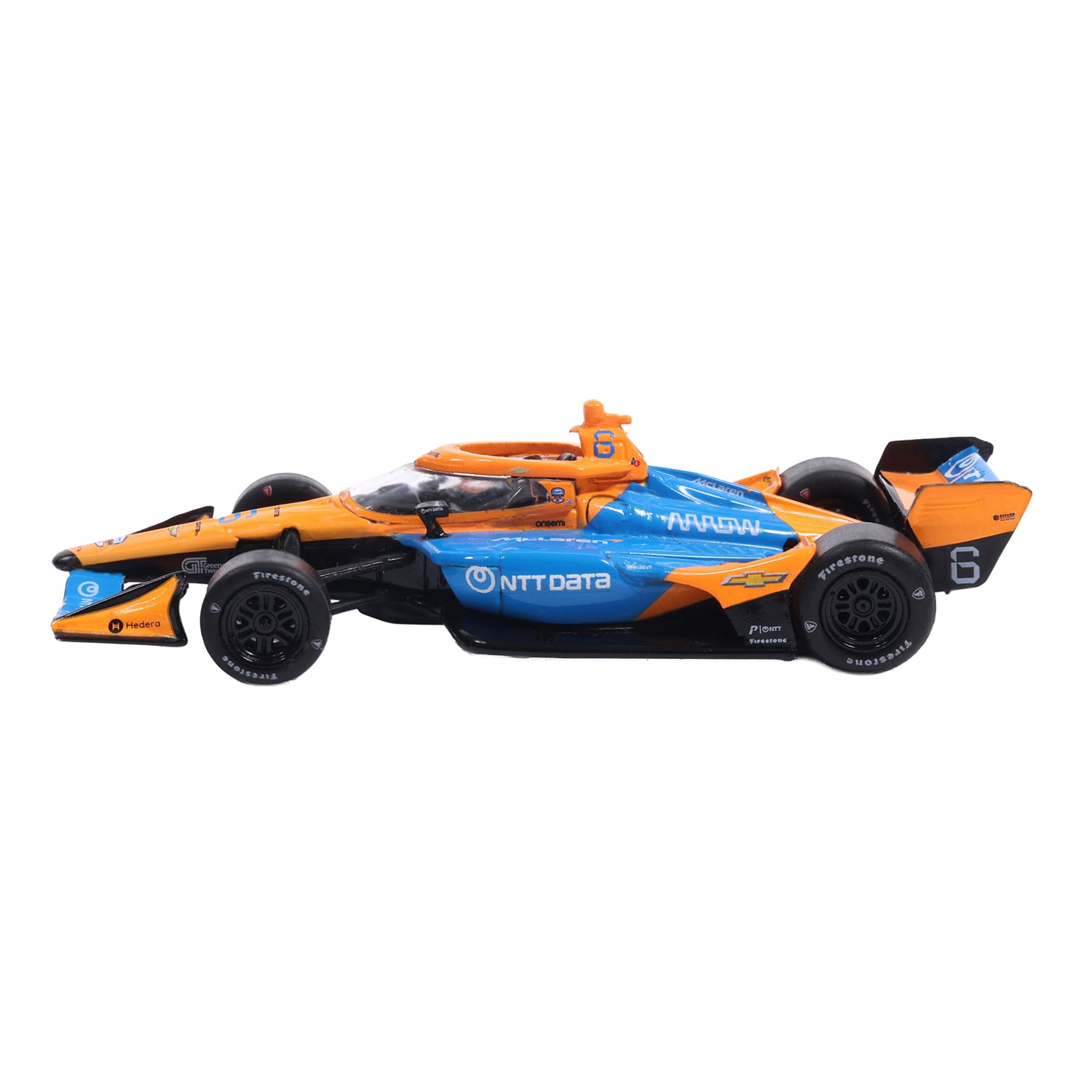 2026 Christian Rasmussen NTT Data Diecast- 1:64 - Side View