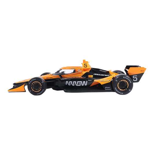 2026 Pato O'Ward Arrow McLaren Diecast- 1:18 in orange - Side View