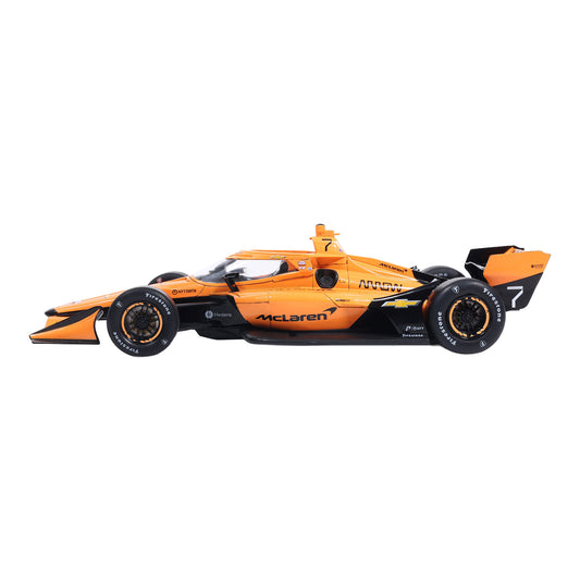 2026 Christian Lundgaard Arrow McLaren Diecast- 1:18 - Side view