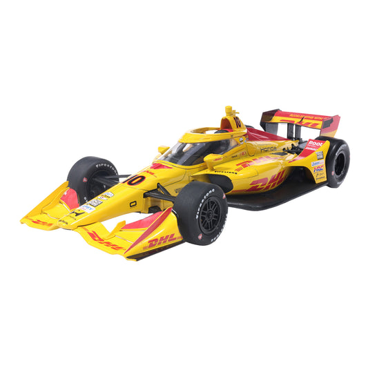 2026 Alex Palou DHL Diecast- 1:18 in yellow - Front VIew