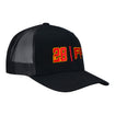 2023 Romain Grosjean FP Hat in black, side view