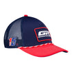 2025 Graham Rahal Hat in Blue - Front Right View 
