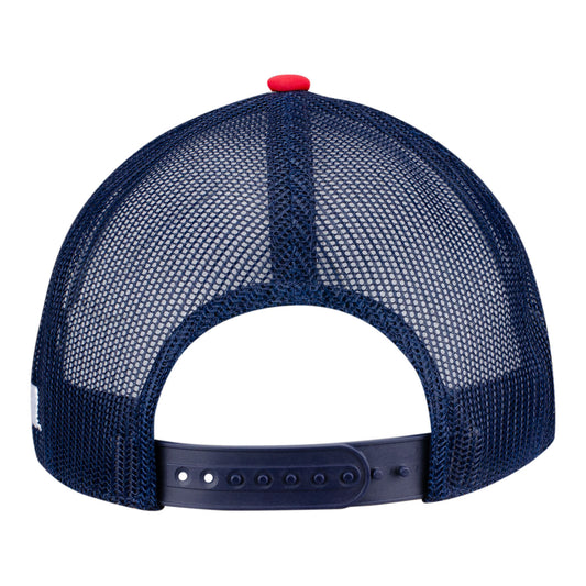2025 Graham Rahal Hat in Blue - Back View 