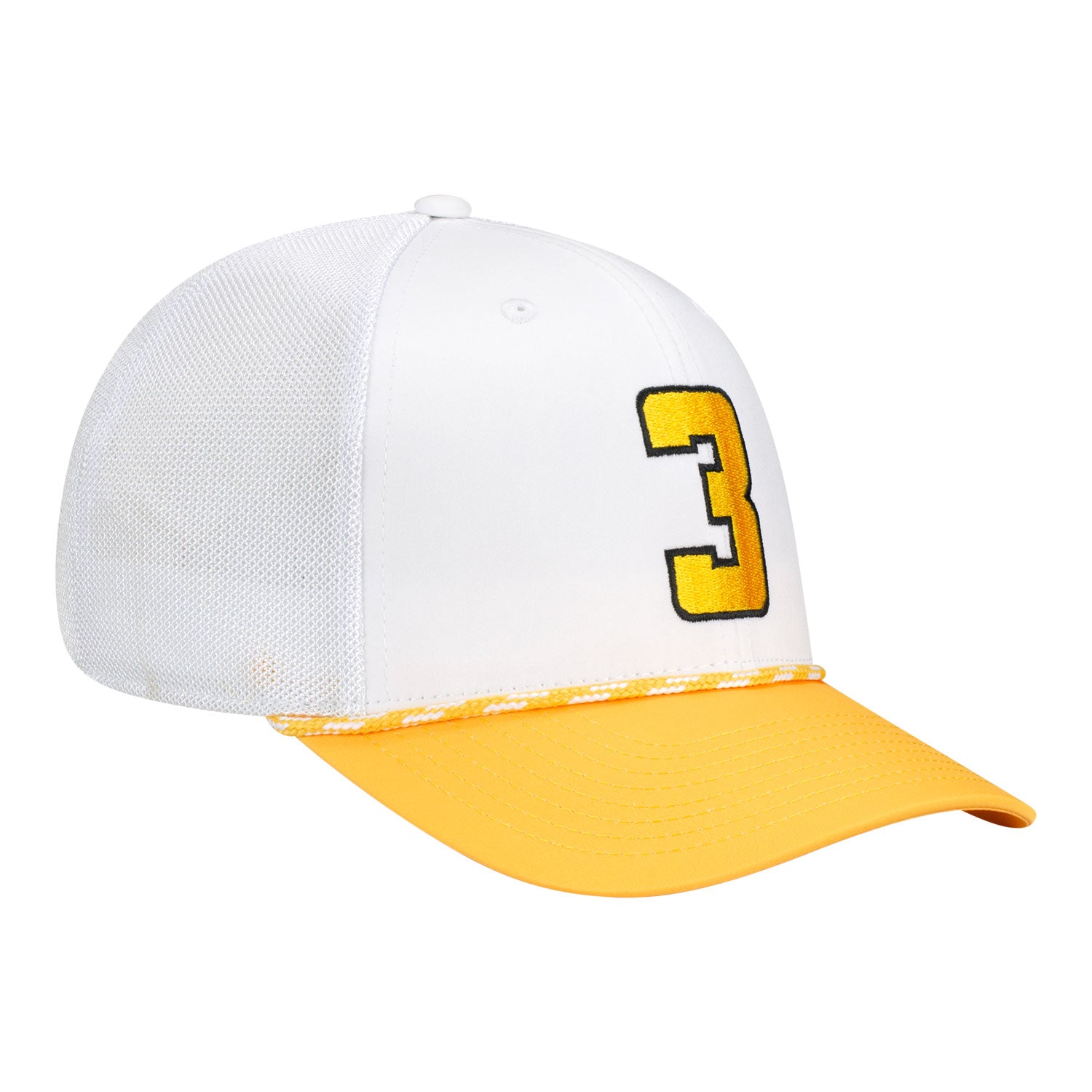 2025 Scott McLaughlin Hat in White - Front Right View 