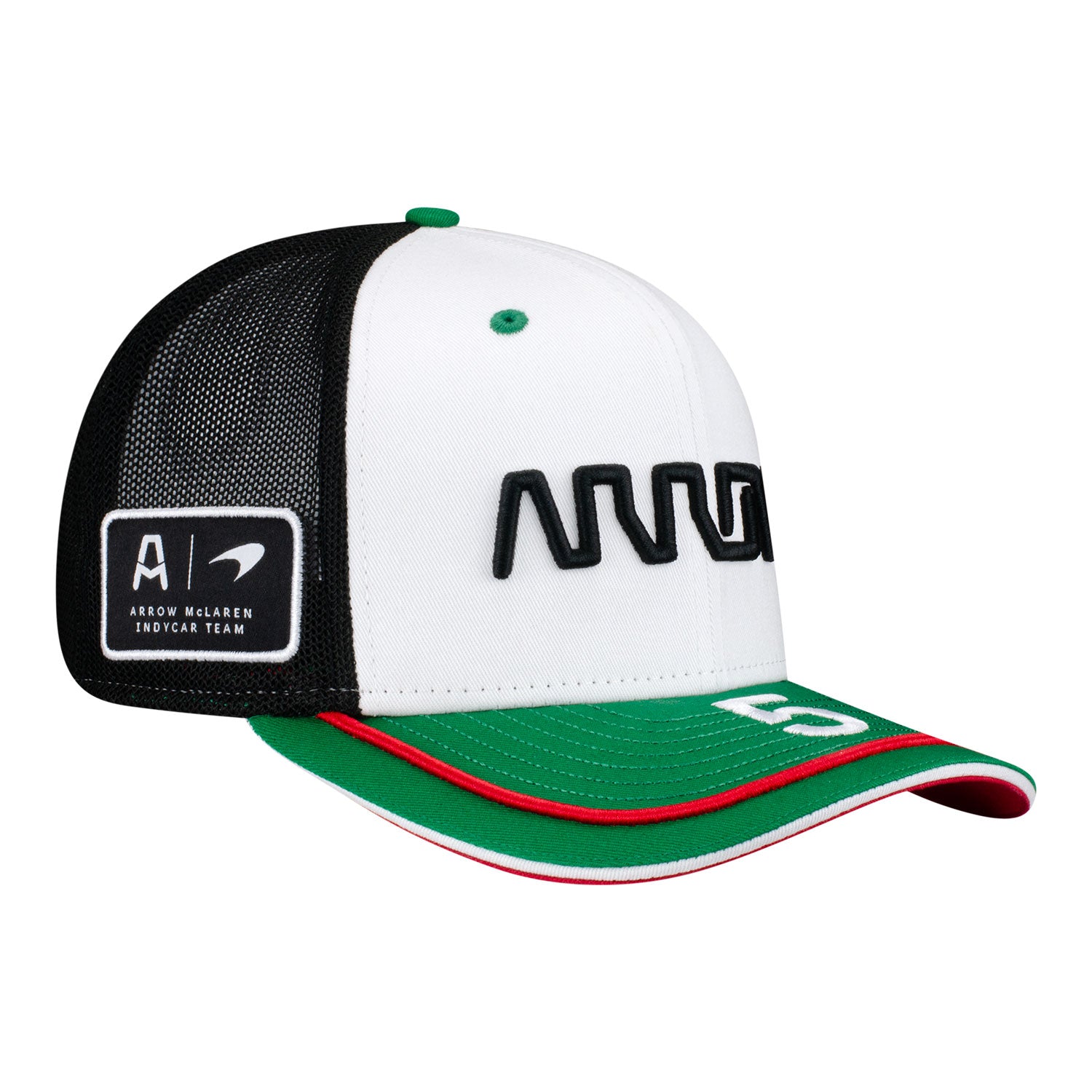 2025 Pato O'Ward SE Month of May Hat in White - Front Right View