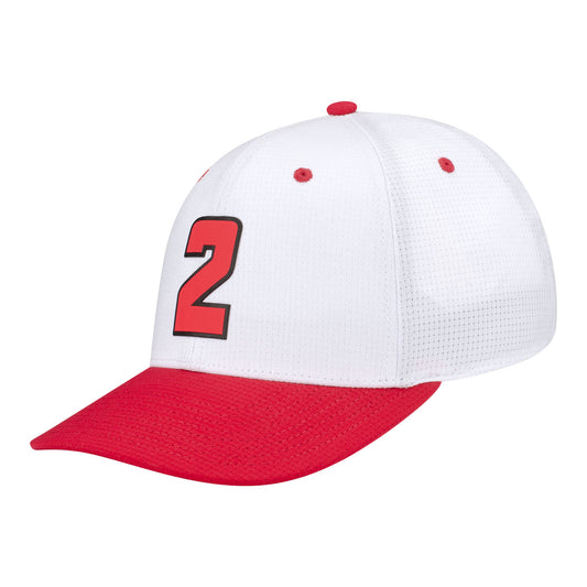 2025 Josef Newgarden Driver Hat in White - Front Left View