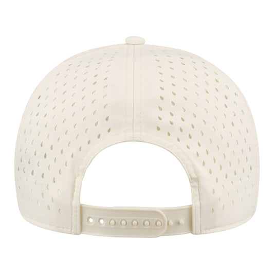 2025 Ed Carpenter Racing Tan Team Hat in White - Back View