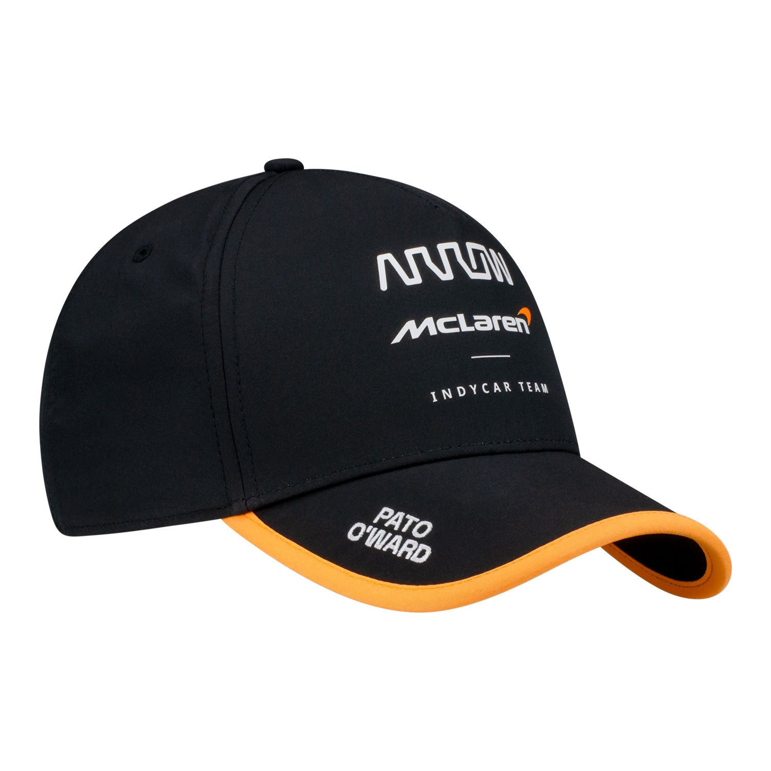 2026 Pato O'Ward Black Hat in Black - Front Right View