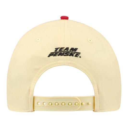 2026 David Malukas Verizon Hat in White and Red - Back View