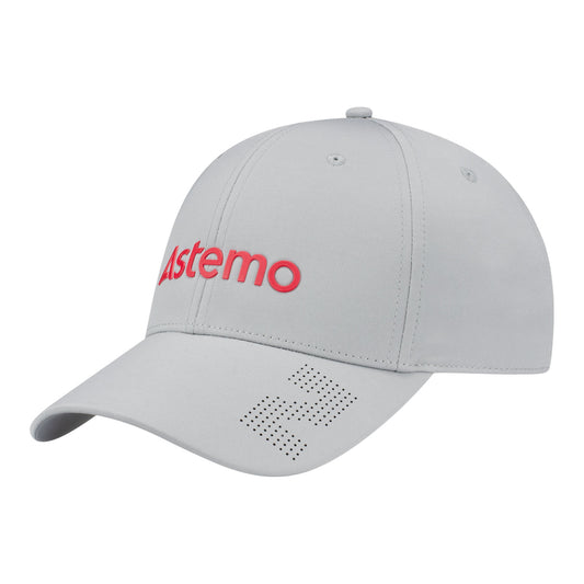 2026 Josef Newgarden Astemo Hat in Grey - Front Left View
