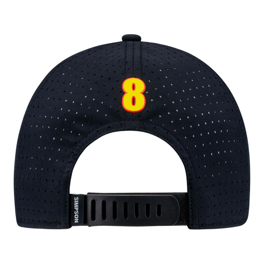 2026 Kyffin Simpson Sunoco Hat in black - back view