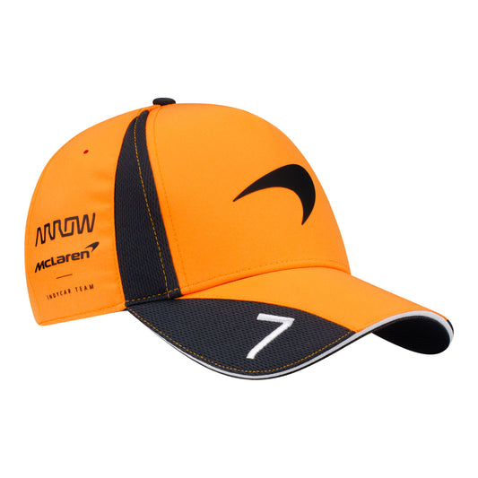 2026 Christian Lundgaard Papaya Replica Hat in Orange - Front Right View