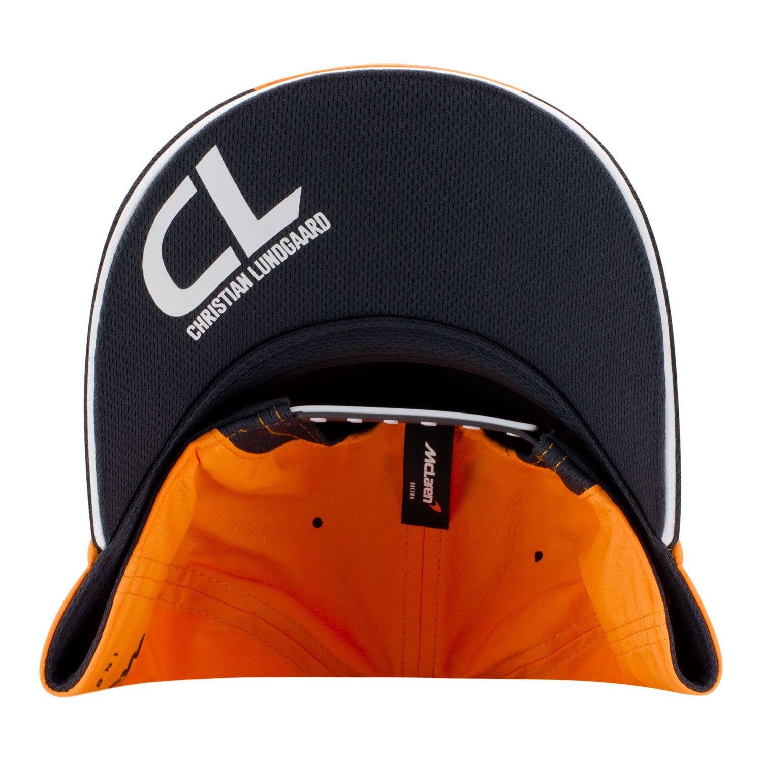 2026 Christian Lundgaard Papaya Replica Hat in orange - Underbrim View