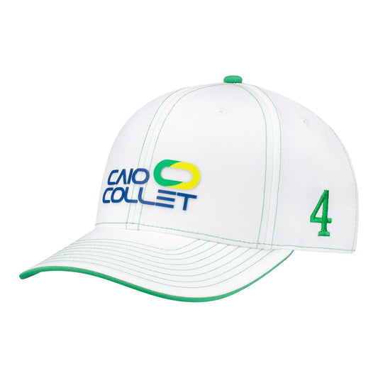 2026 Caio Collet Driver Hat in White - Front Left View