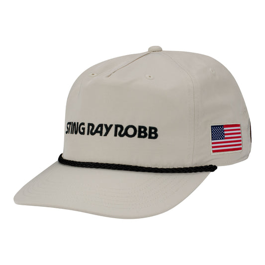 2026 Sting Ray Robb Goodheart Hat in White - Front Left View
