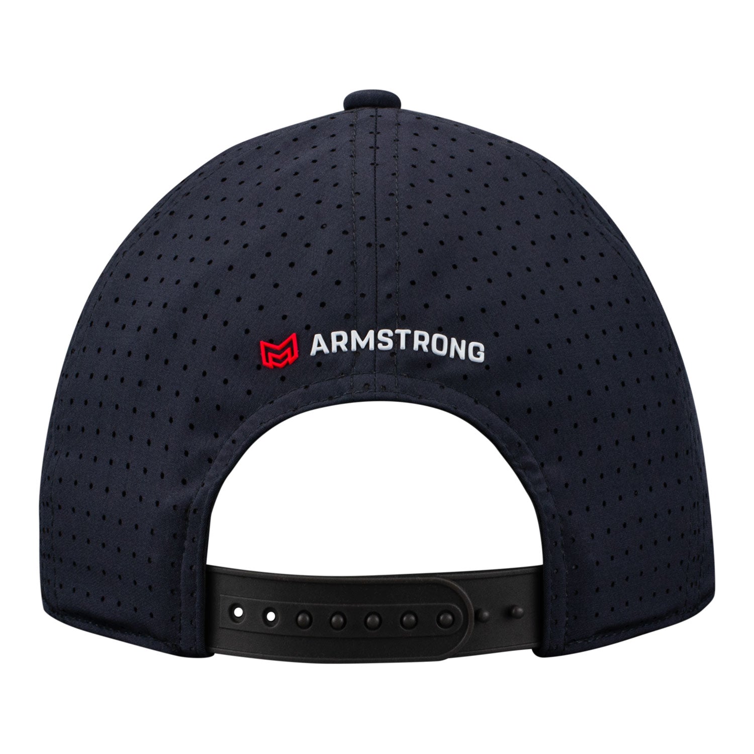 2026 Marcus Armstrong Hat in blue - back view