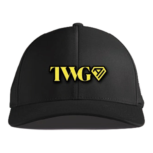 Will Power 2026 TWG Branded Bills Hat in Black - Front View